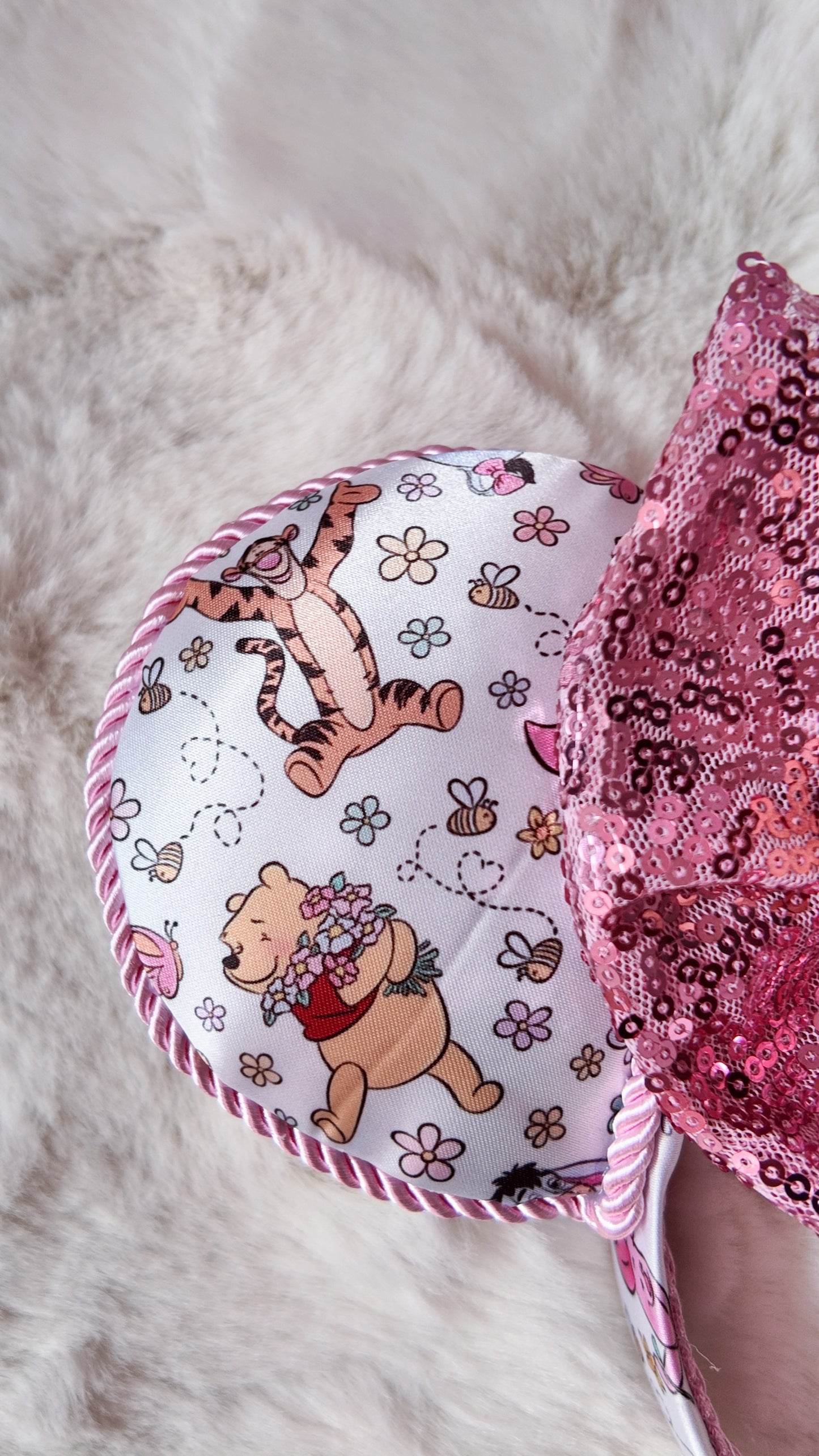 Pink Winnie The Pooh Minnie Ears