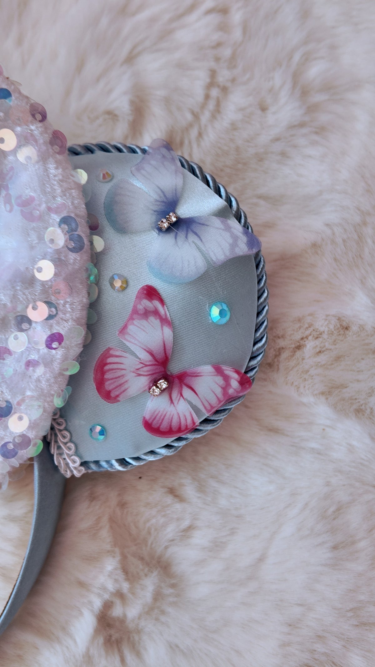 Glass Shoe Princess Ears