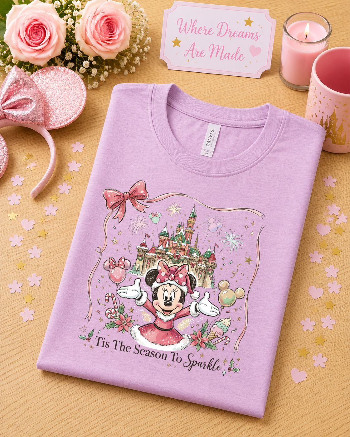 Tis The Season To Sparkle Mouse T Shirt