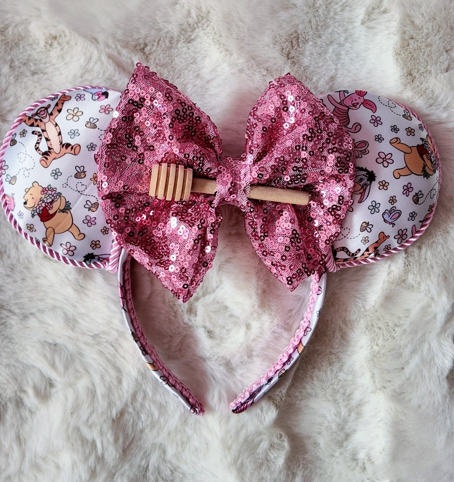 Pink Winnie The Pooh Minnie Ears