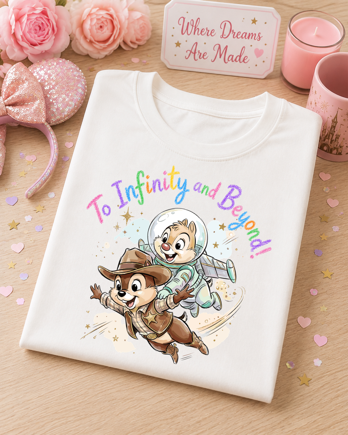 Cowboy & Space Adventure T-Shirt – Colourful Magical Adventure Tee