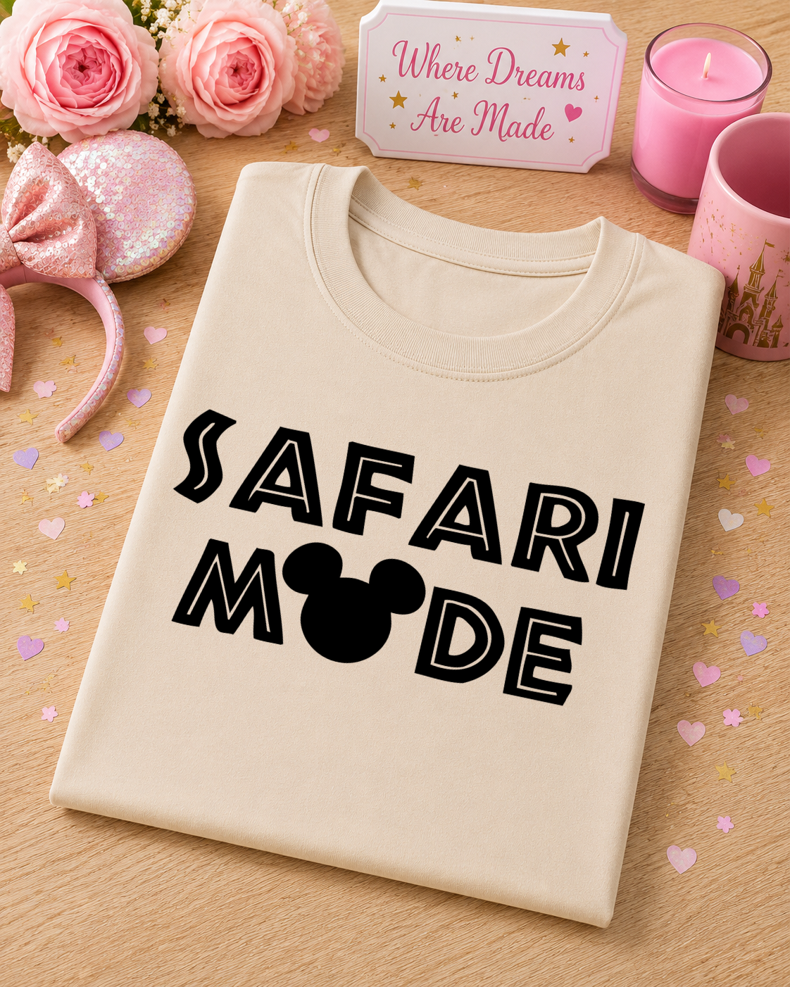 Safari Mode T-Shirt – Theme Park Adventure Tee