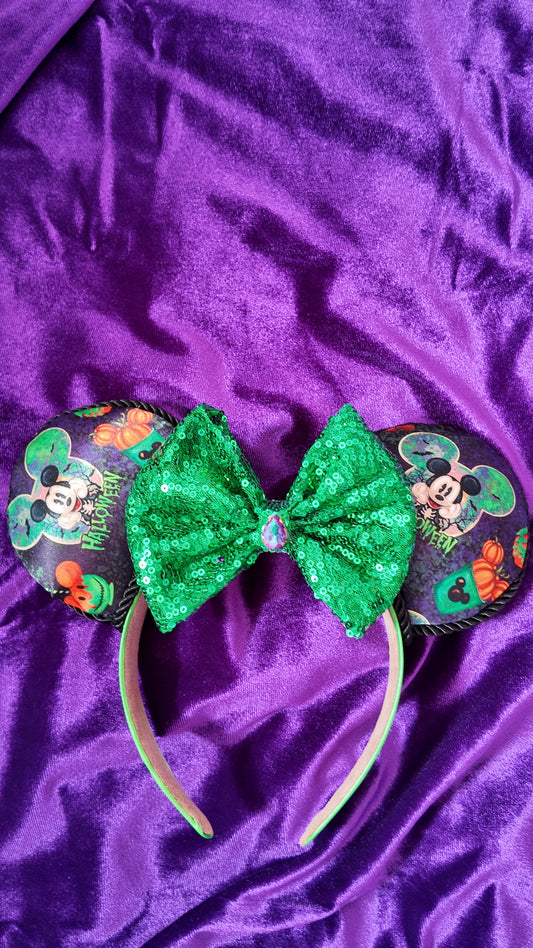 Mickey Inspired Halloween Mouse Ears