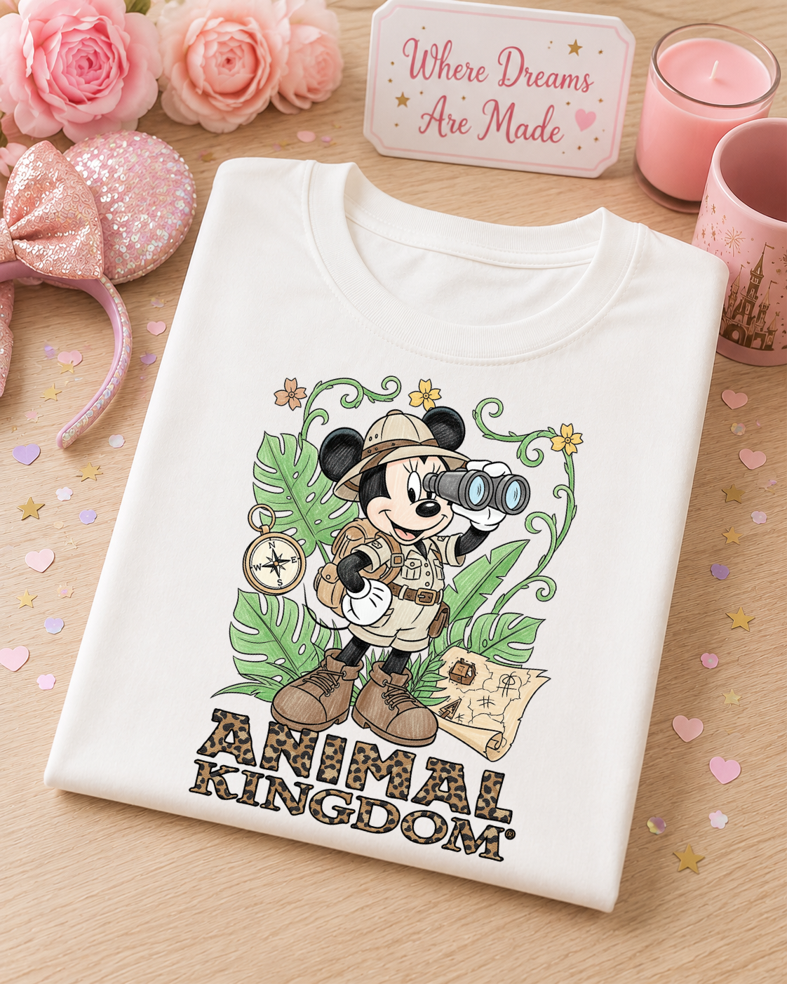 Safari Boy Mouse T Shirt