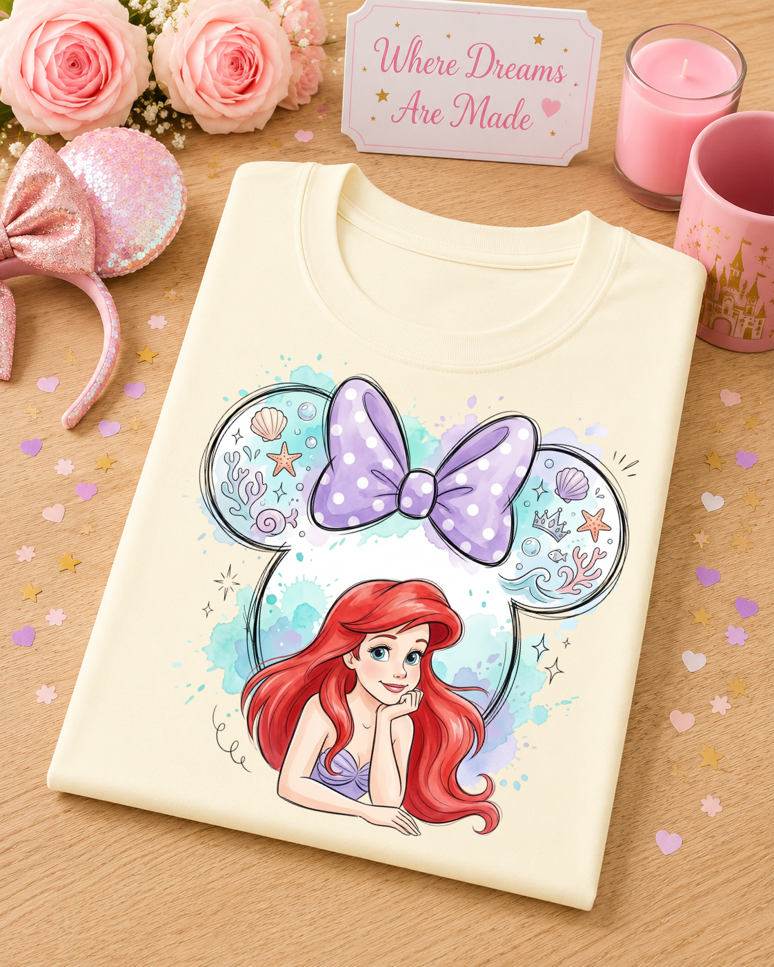 Mermaid Princess T Shirt