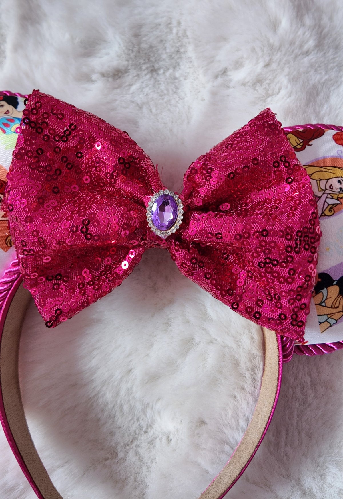 Pink Princess Mouse Ears