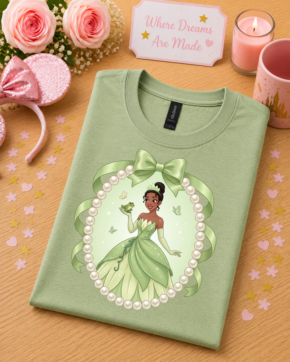 Bayou Princess T-Shirt – Pearl & Bow Princess Tee