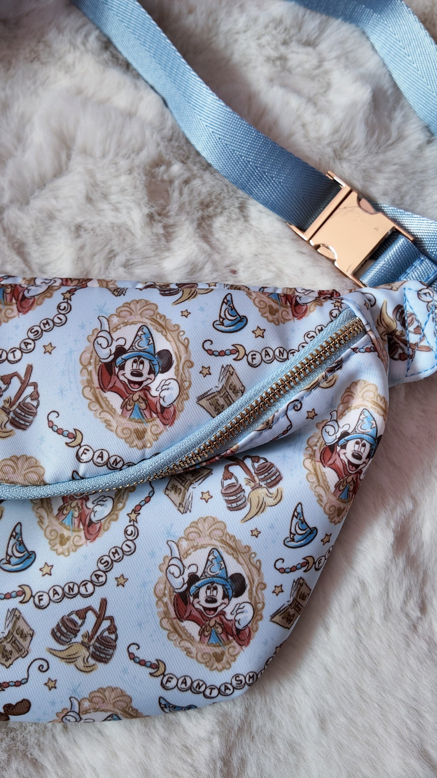 Sorcerer Mouse Fanny Pack, Bum Bag, Hip Bag, Theme Parks Bag