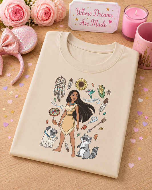 Indian Princess T Shirt