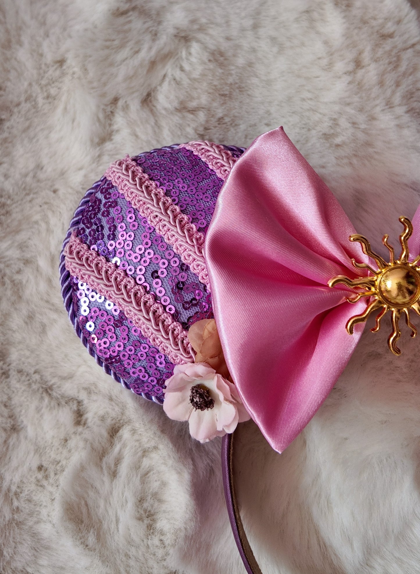 Rapunzel Inspired Minnie Ears