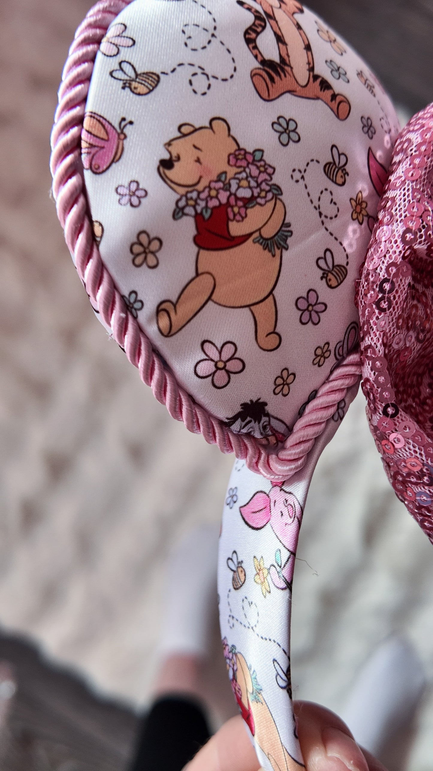 Pink Winnie The Pooh Minnie Ears