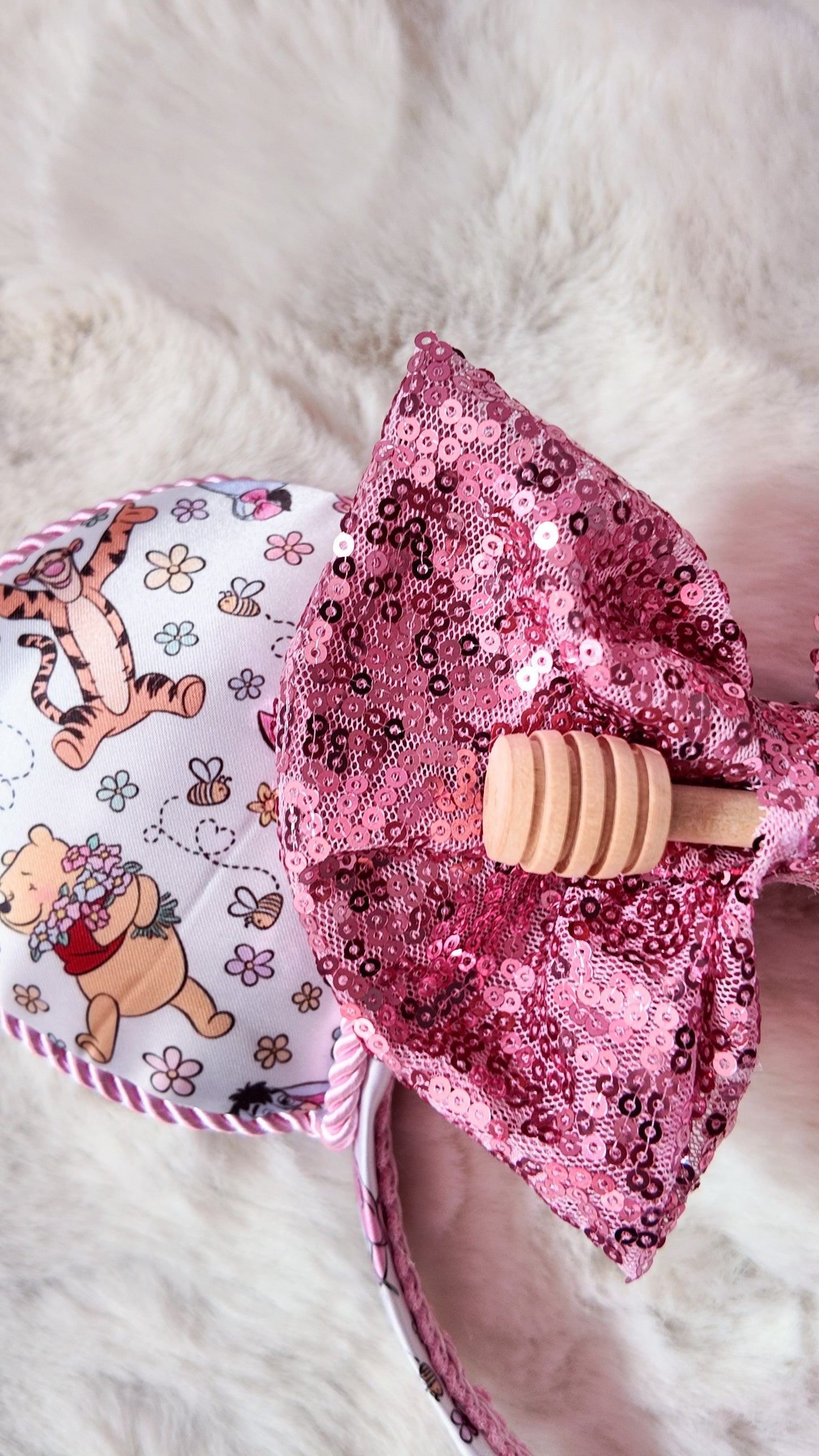 Pink Winnie The Pooh Minnie Ears