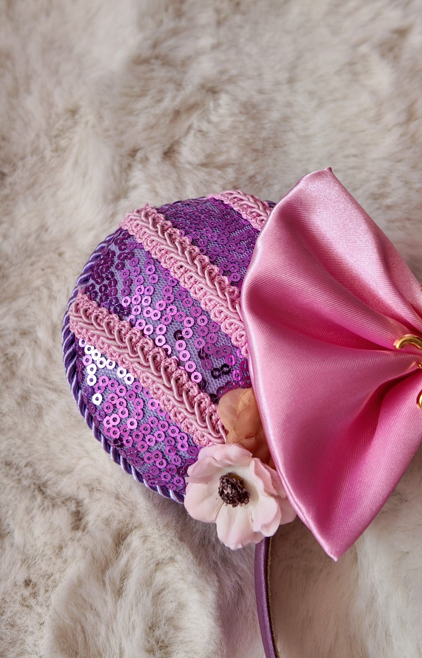 Rapunzel Inspired Minnie Ears