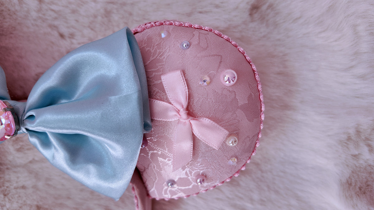 Glass Shoe Princess Pink Ears