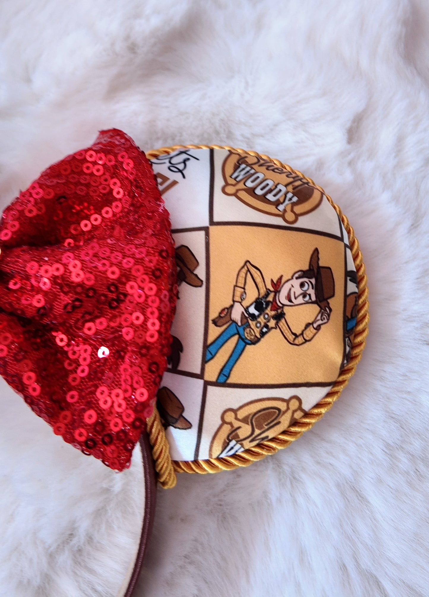 Toy Story Woody Disney Inspired Ears, Sheriff Woody Ears