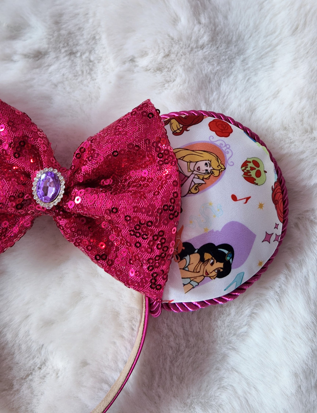 Pink Princess Mouse Ears