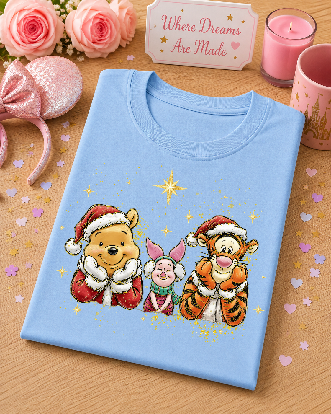 Woodland Friends Christmas T Shirt