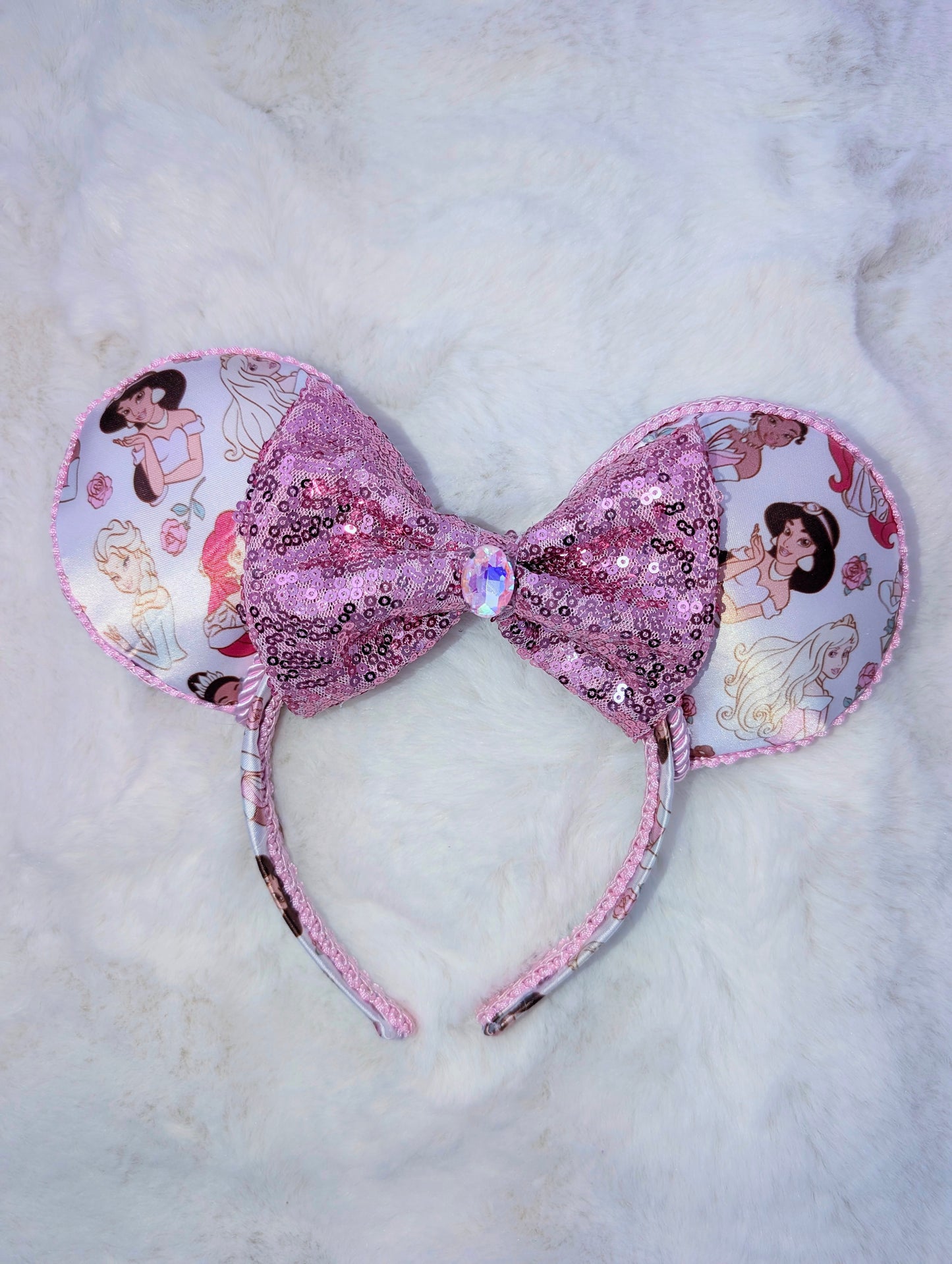 Princess Inspired Minnie Ears Headband