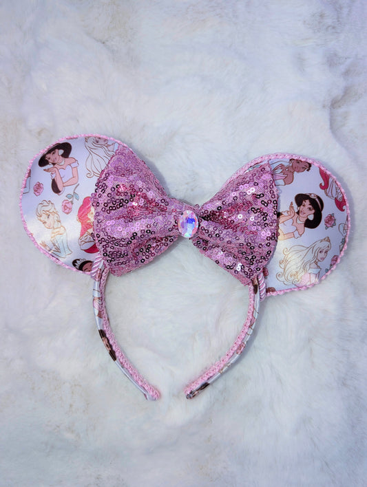 Princess Inspired Minnie Ears Headband