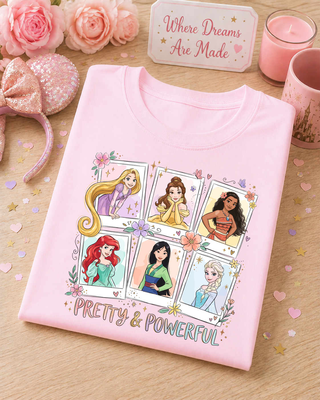 Pretty & Powerful Princess T Shirt