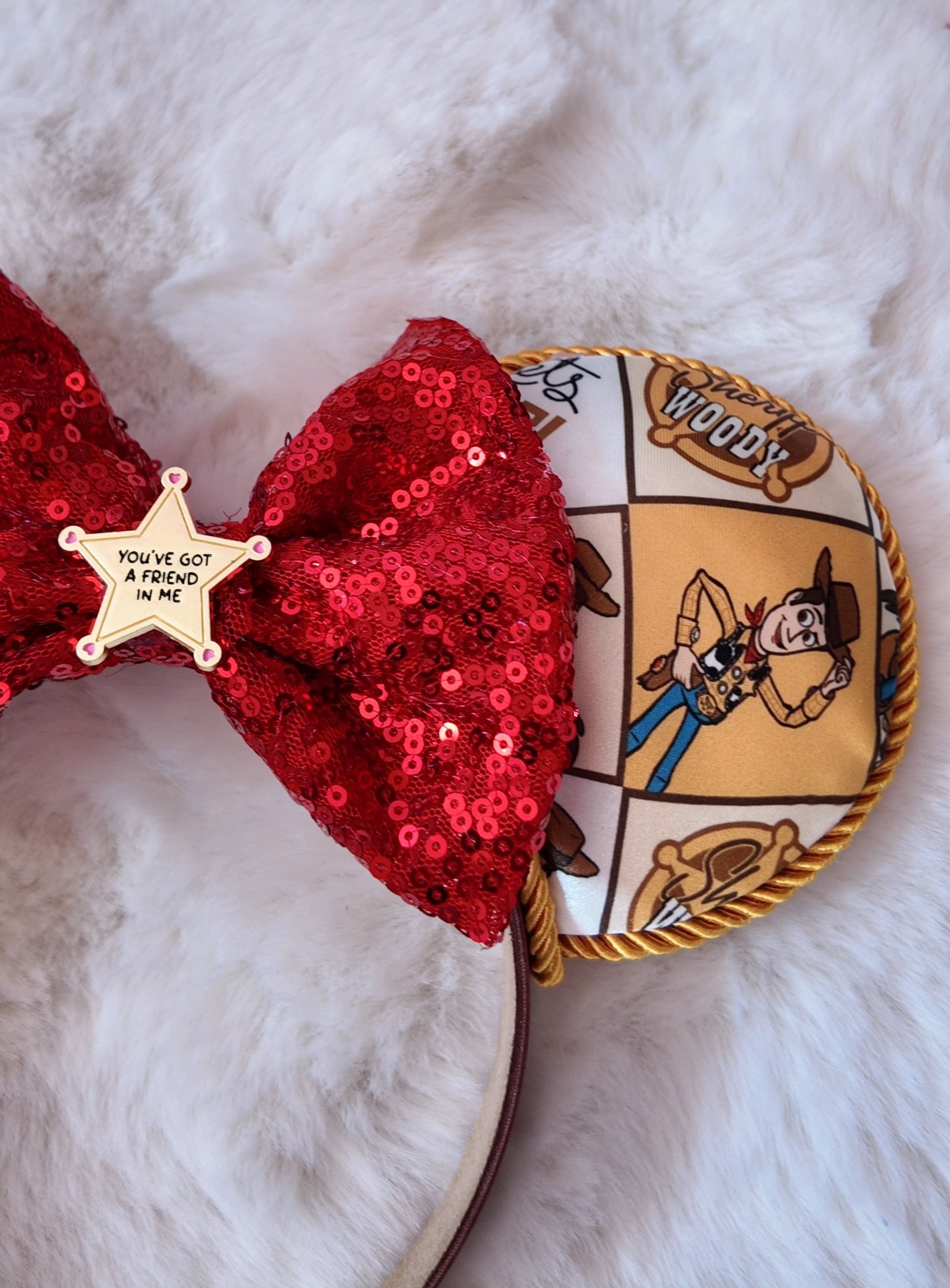 Toy Story Woody Disney Inspired Ears, Sheriff Woody Ears