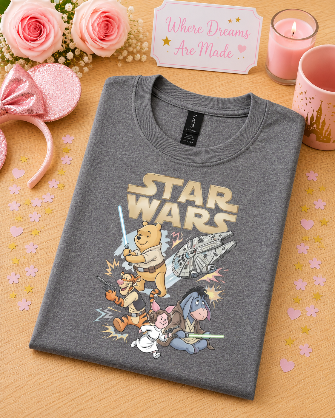 Galactic Woodland Friends T Shirt