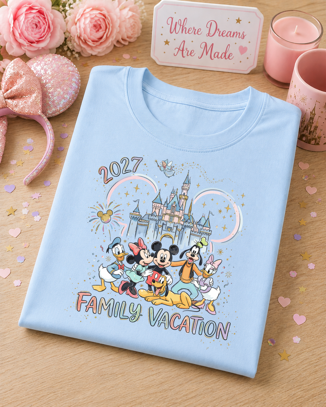 2027 Family Vacation T Shirt