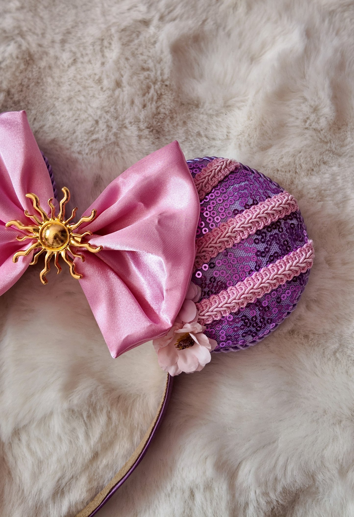 Rapunzel Inspired Minnie Ears
