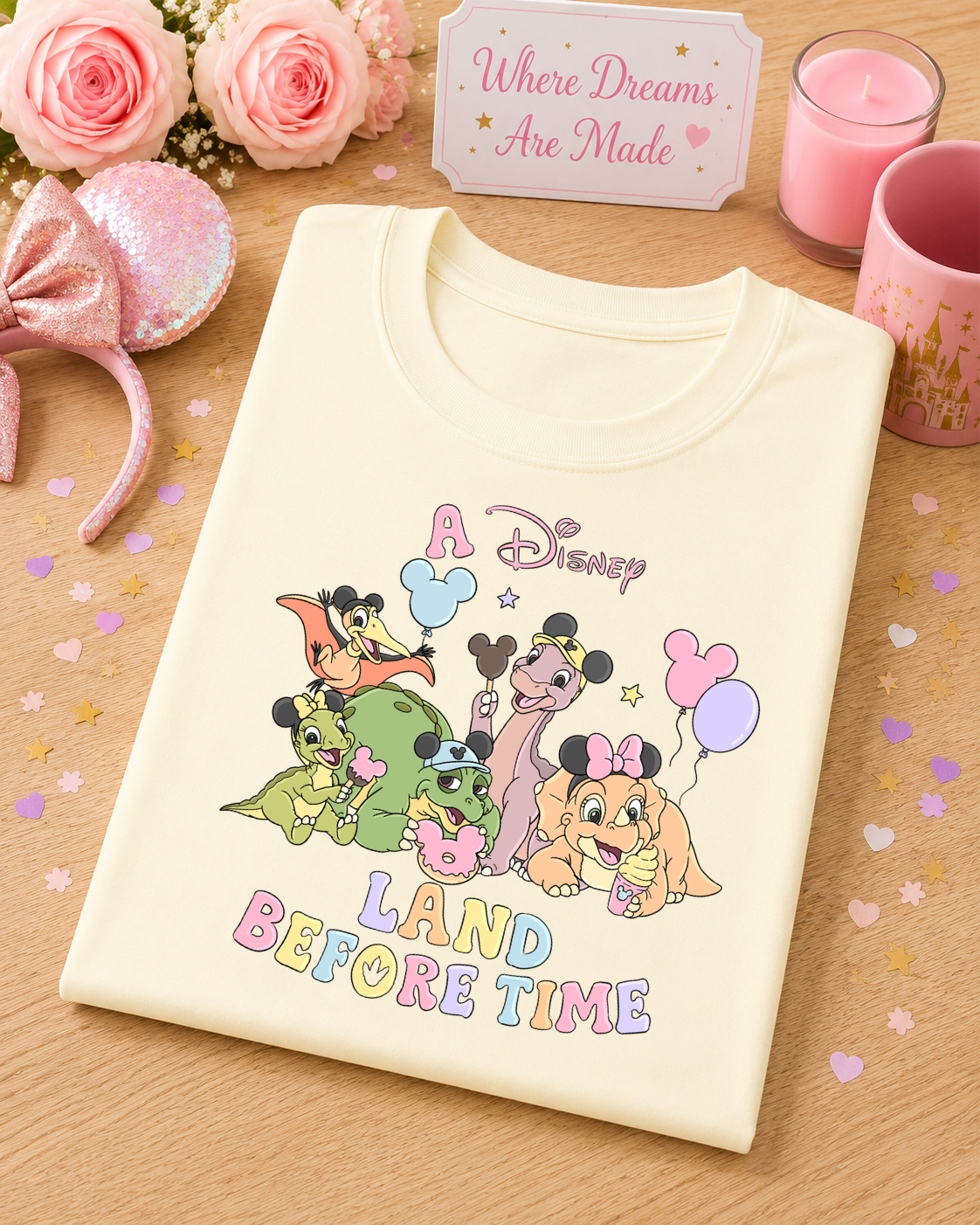Cute Dinosaur T-Shirt – Prehistoric Theme Park Inspired Shirt