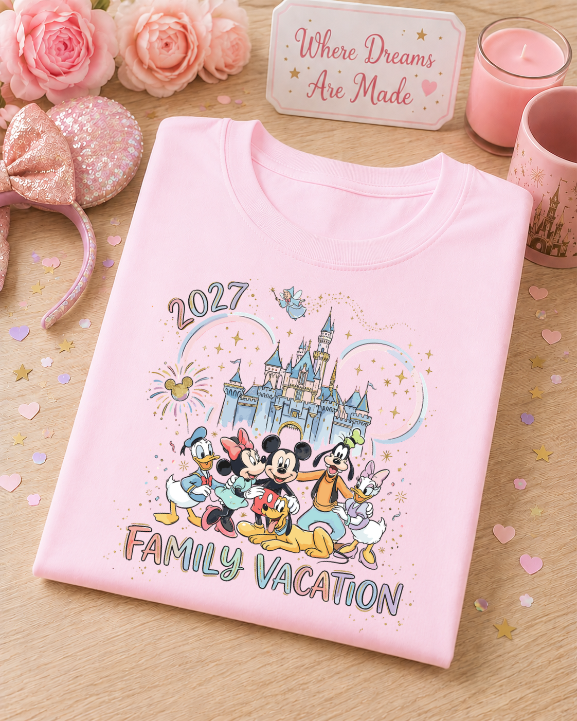 2027 Family Vacation T Shirt