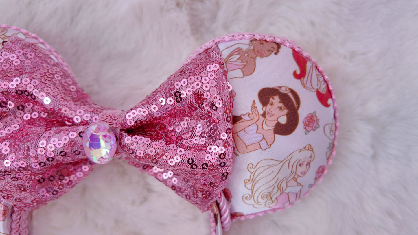 Princess Inspired Minnie Ears Headband