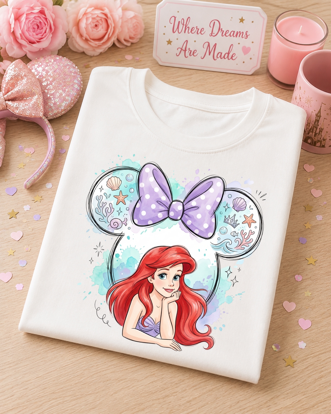 Mermaid Princess T Shirt