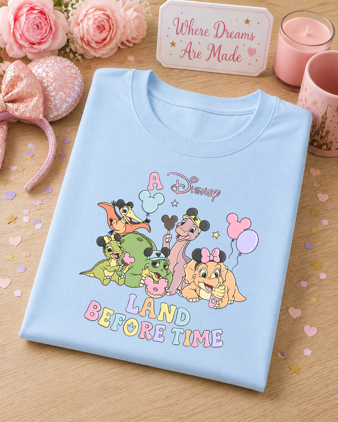 Cute Dinosaur T-Shirt – Prehistoric Theme Park Inspired Shirt