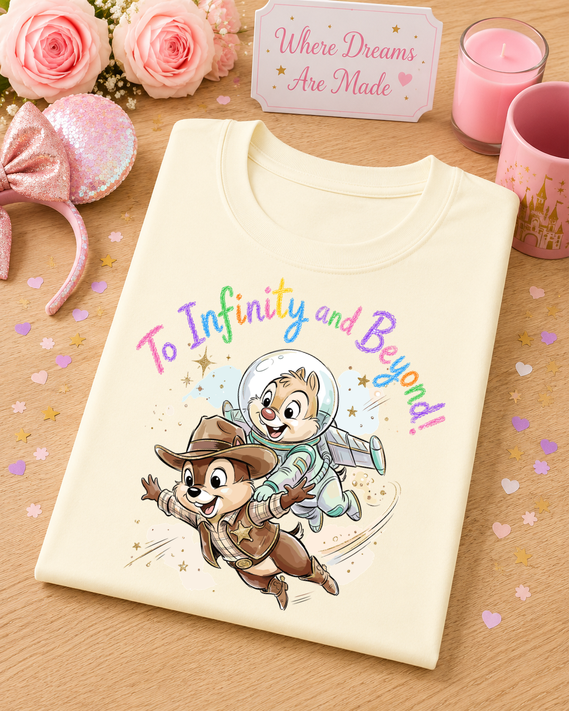 Cowboy & Space Adventure T-Shirt – Colourful Magical Adventure Tee