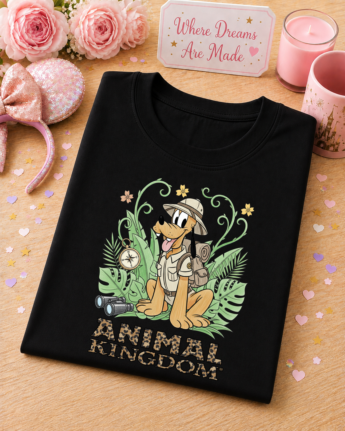 Safari Dog T Shirt