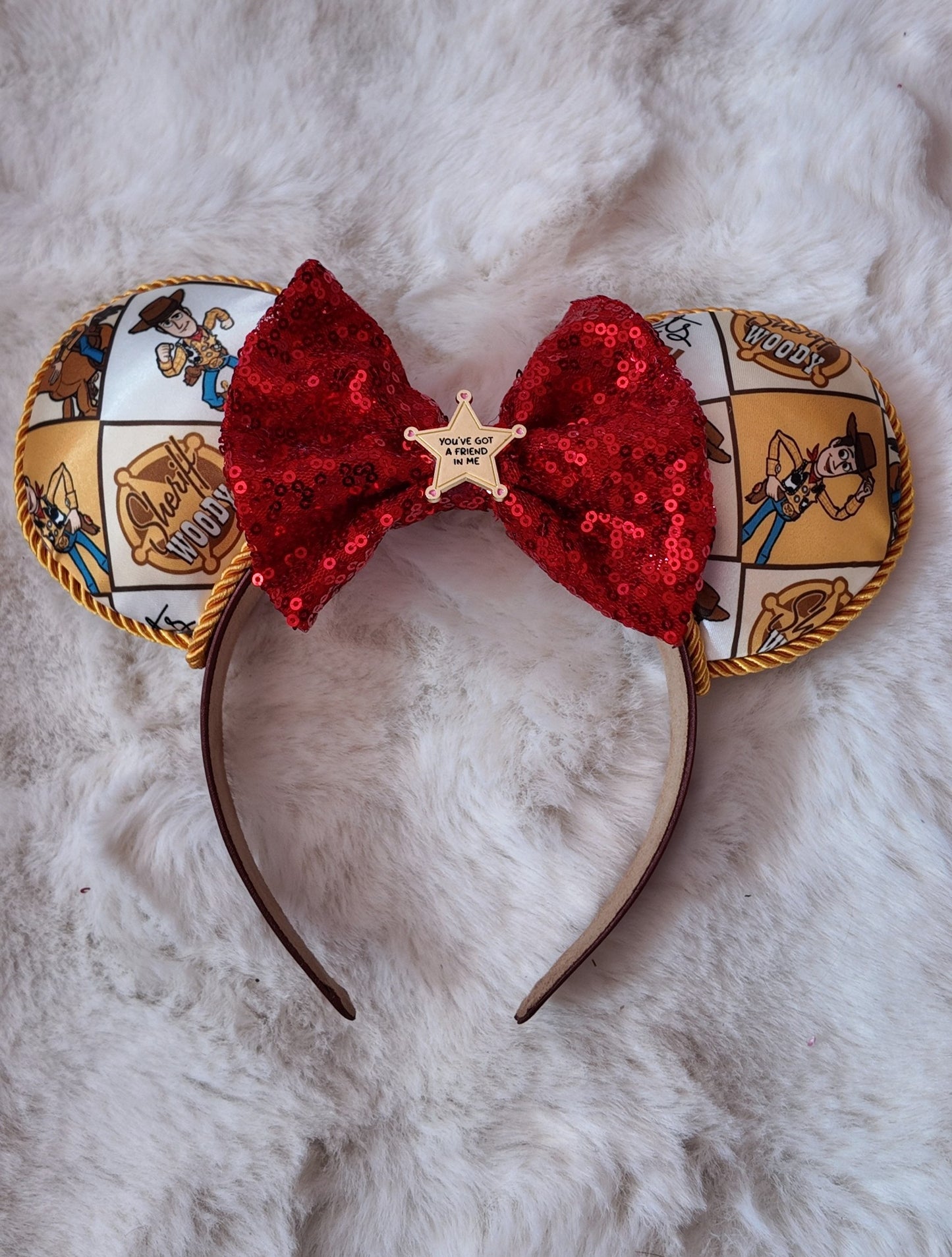 Toy Story Woody Disney Inspired Ears, Sheriff Woody Ears
