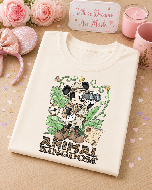 Safari Boy Mouse T Shirt