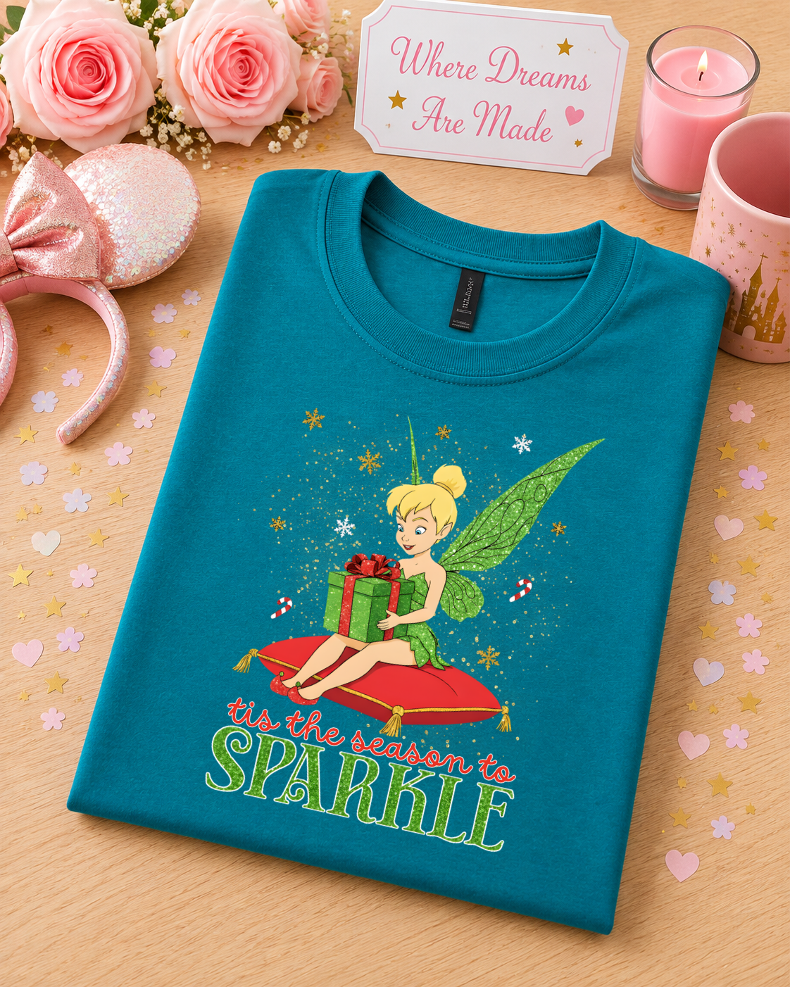 Christmas Fairy T-Shirt – Festive Sparkle Fairy Tee