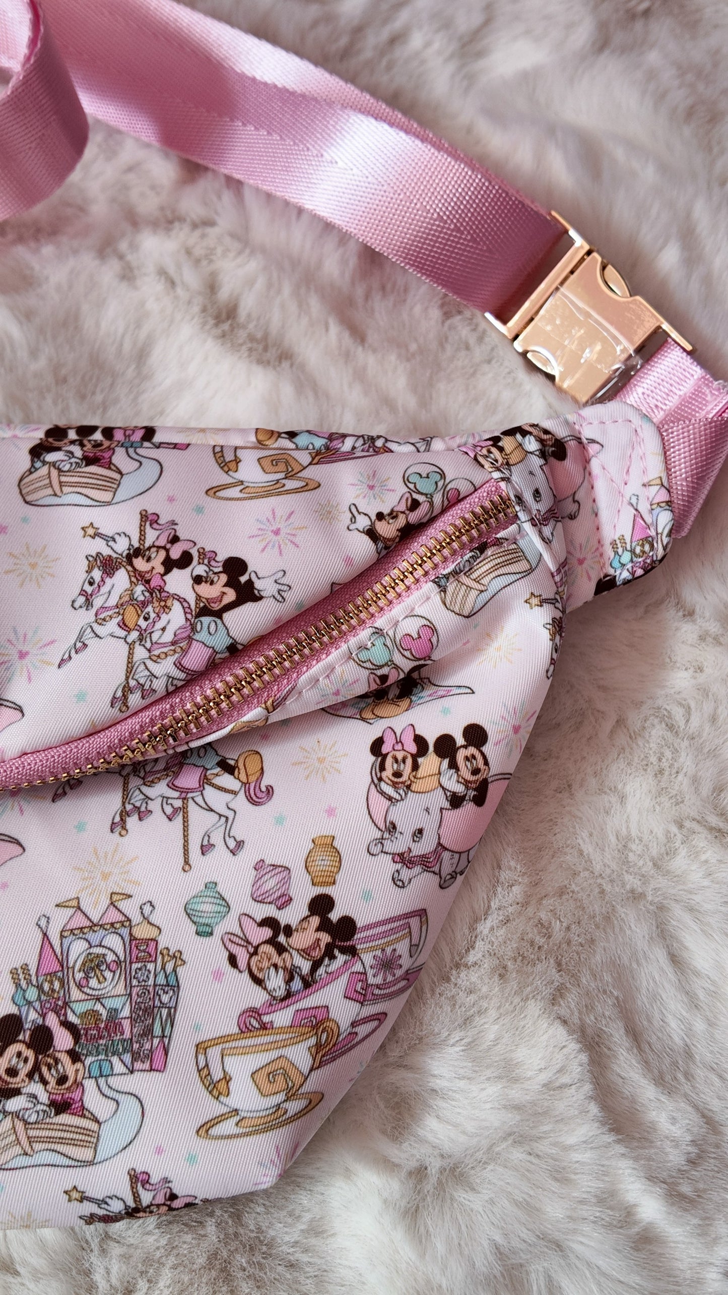 Pink Magic Kingdom Fanny Pack, Bum Bag