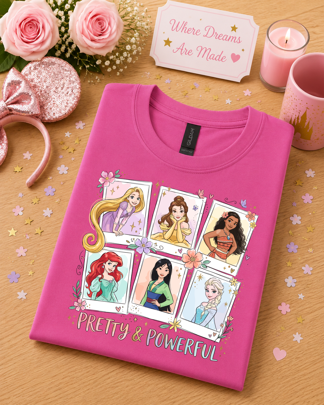 Pretty & Powerful Princess T Shirt