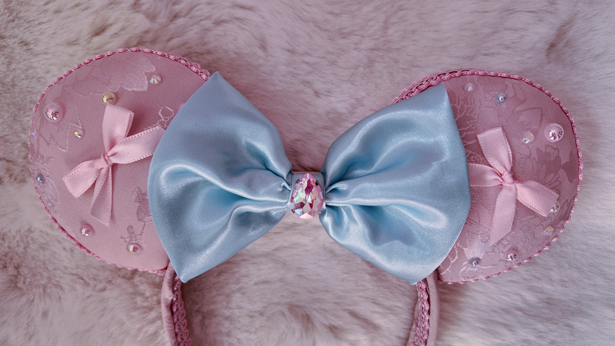 Glass Shoe Princess Pink Ears