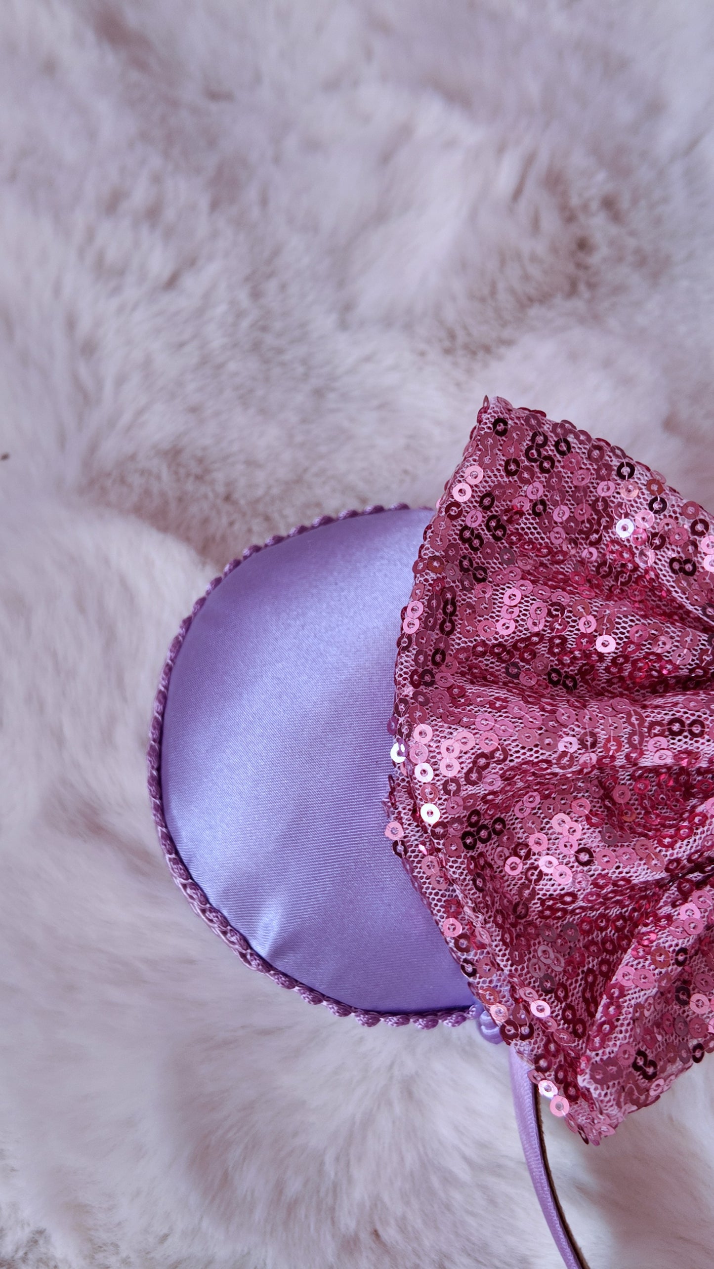 Daisy Duck Inspired Minnie Ears