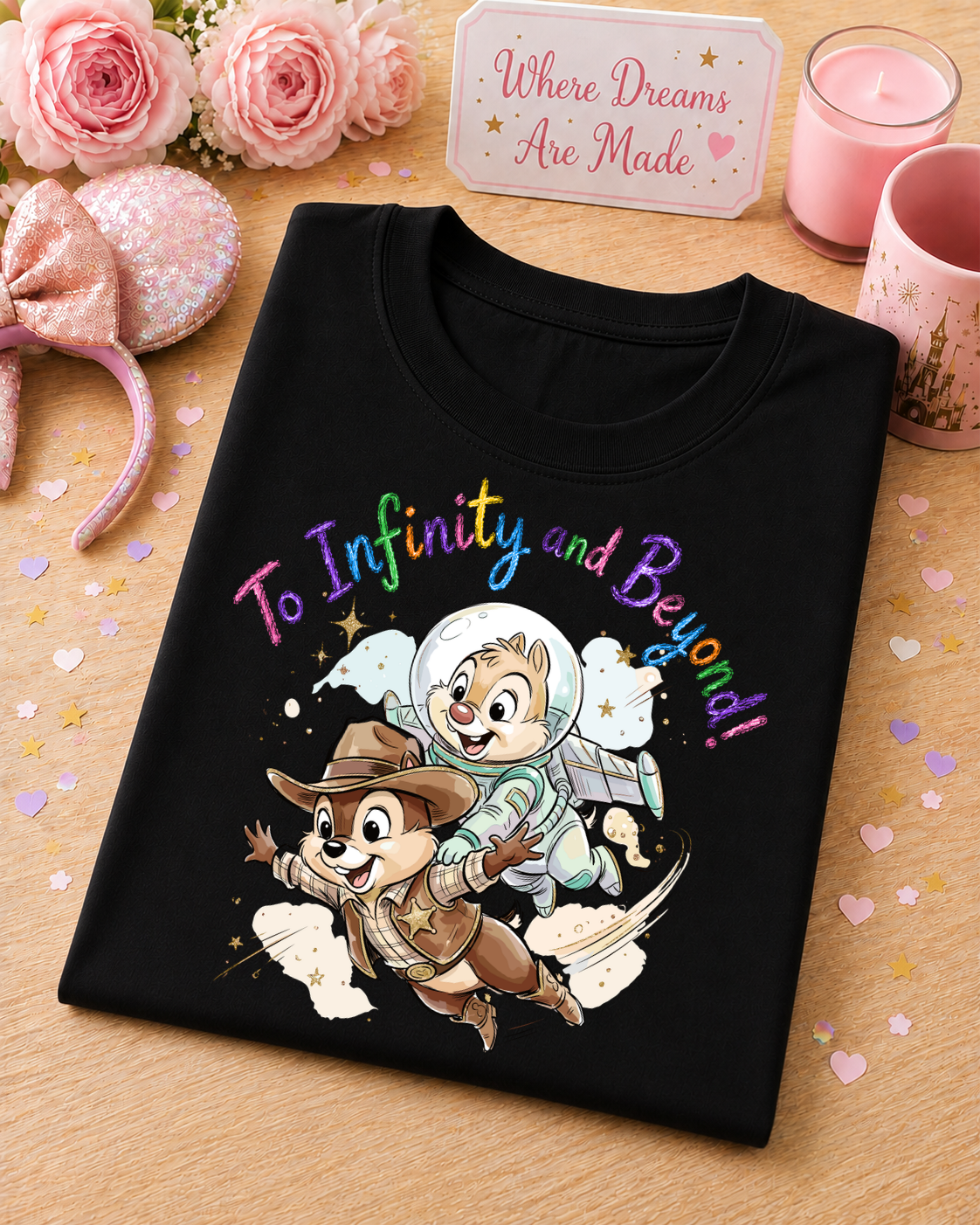 Cowboy & Space Adventure T-Shirt – Colourful Magical Adventure Tee