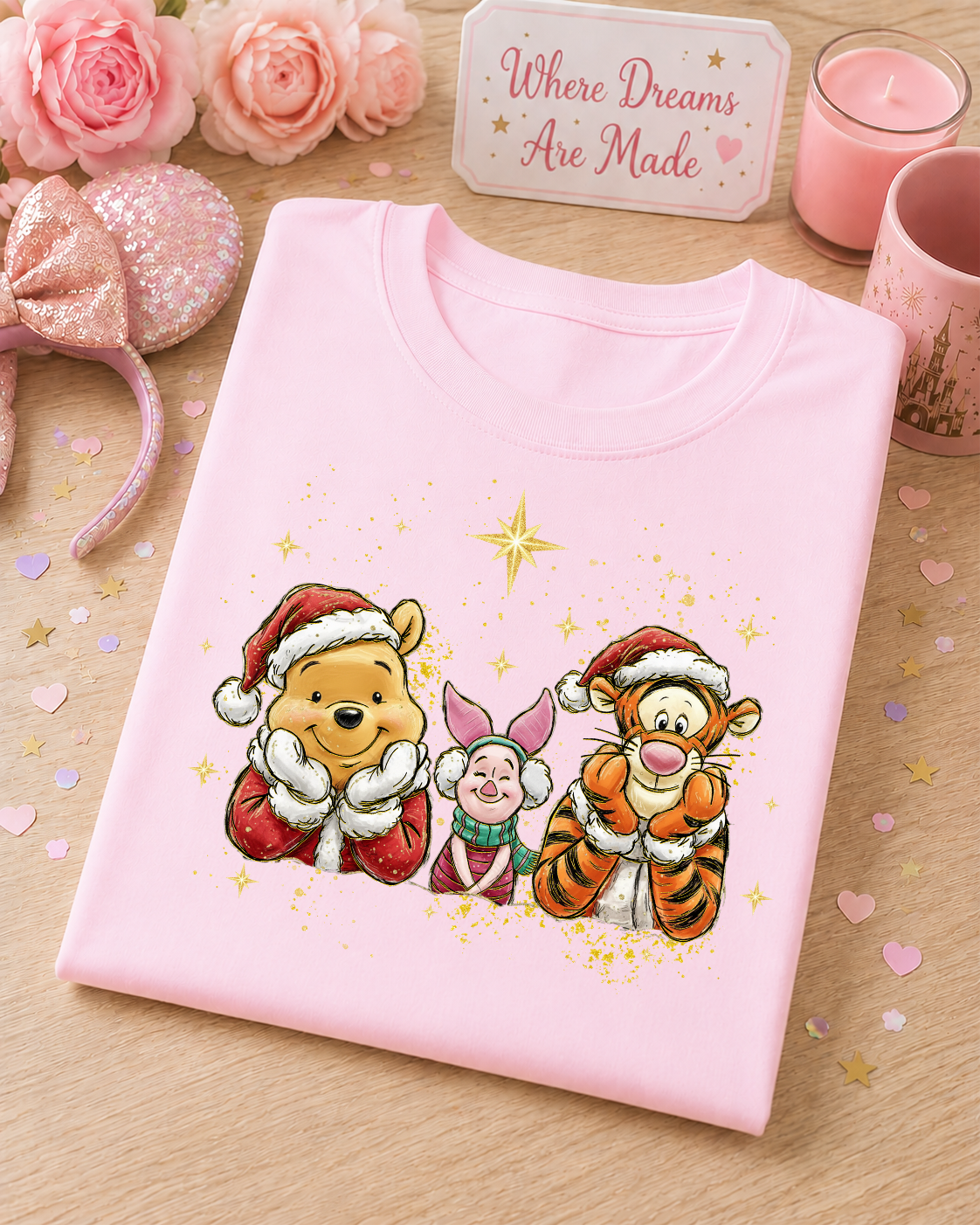 Woodland Friends Christmas T Shirt