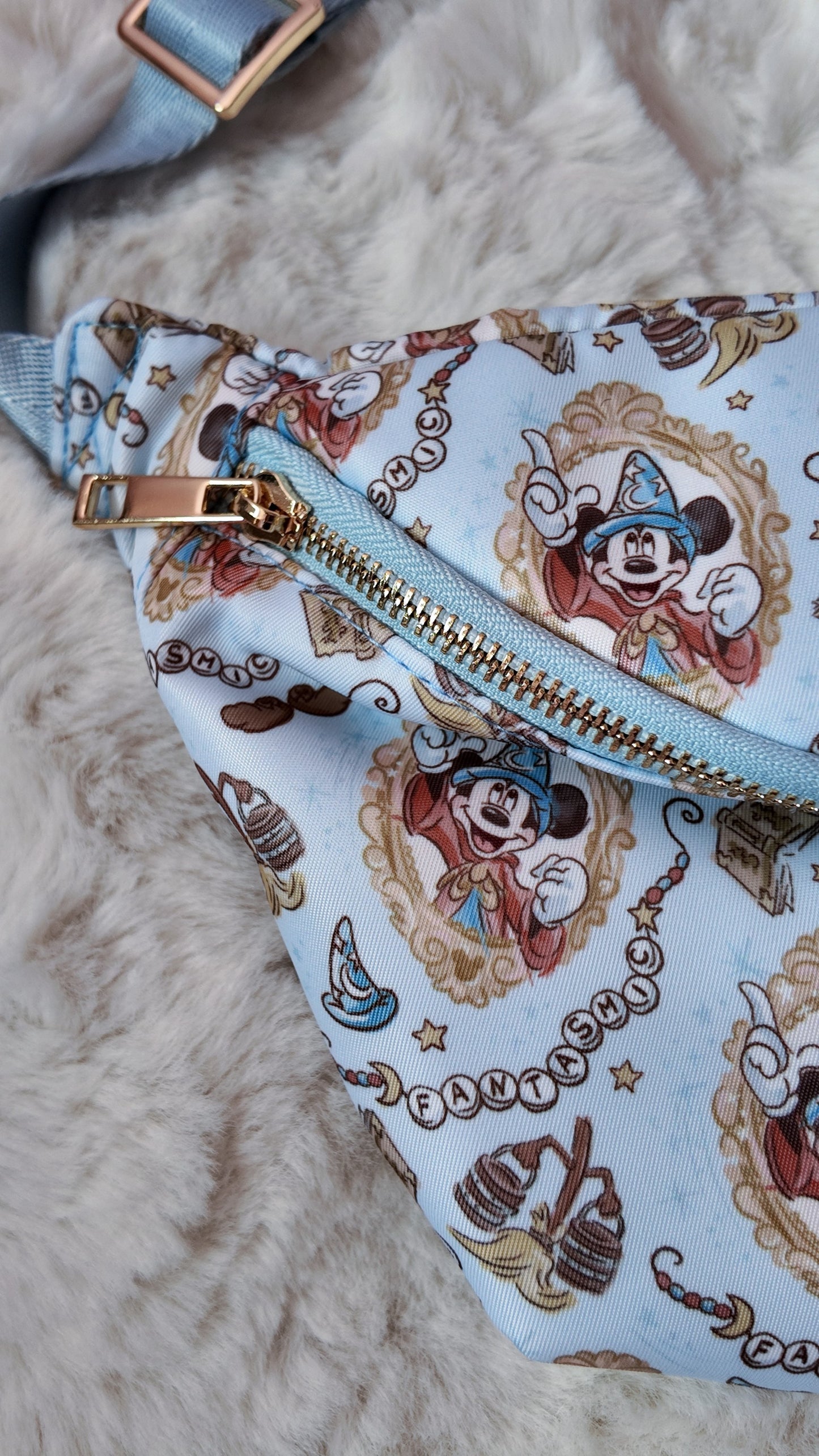 Sorcerer Mouse Fanny Pack, Bum Bag, Hip Bag, Theme Parks Bag