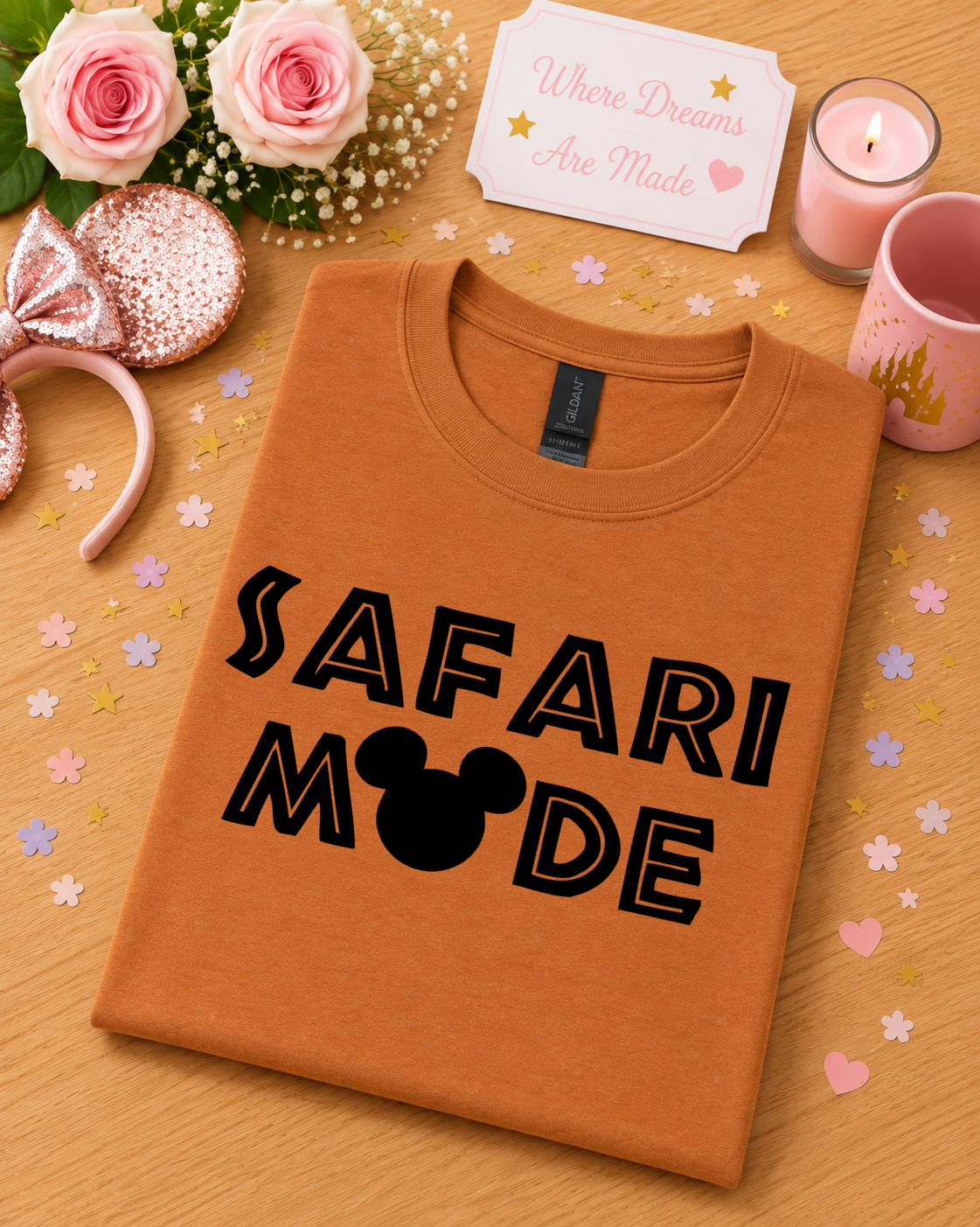 Safari Mode T-Shirt – Theme Park Adventure Tee