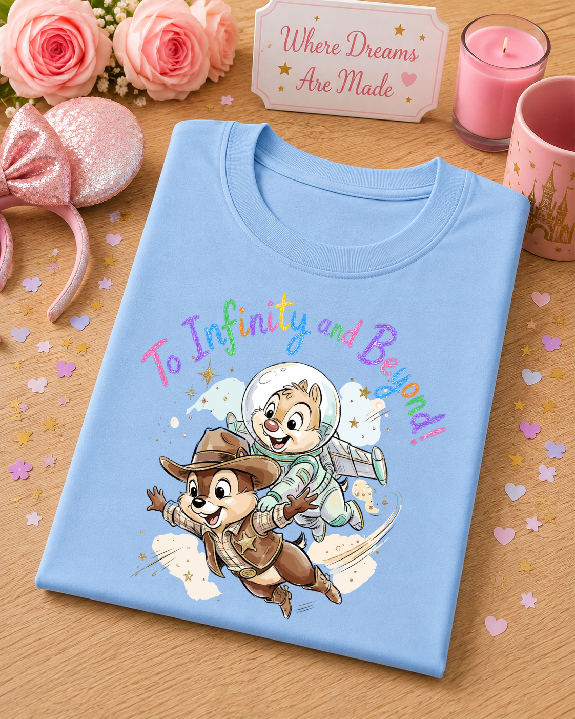 Cowboy & Space Adventure T-Shirt – Colourful Magical Adventure Tee