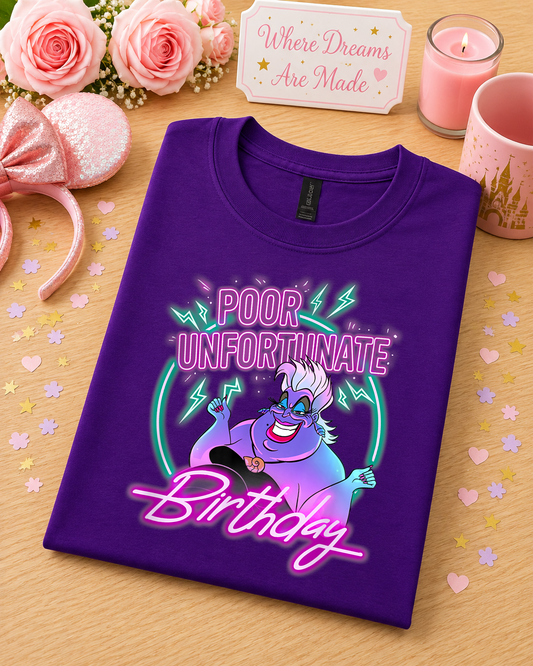 Poor Unfortunate Birthday, Sea Witch T Shirt