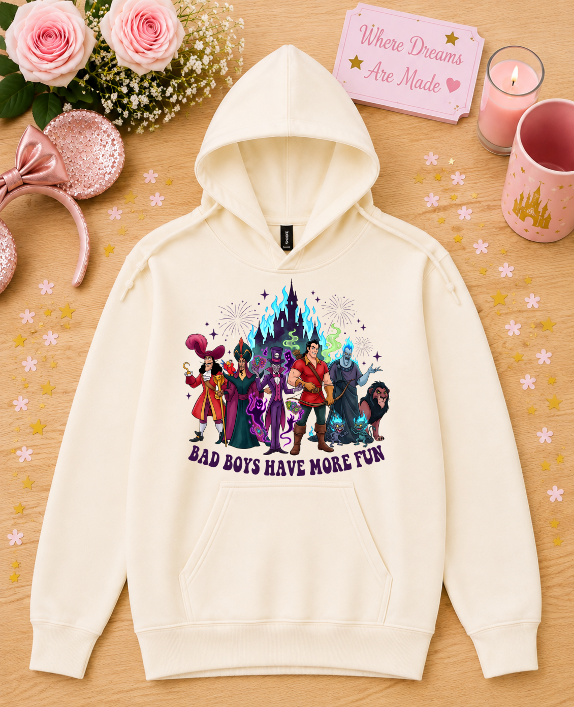 Fairytale Villains Hoodie – Bad Boys Have More Fun Magical Hoodie