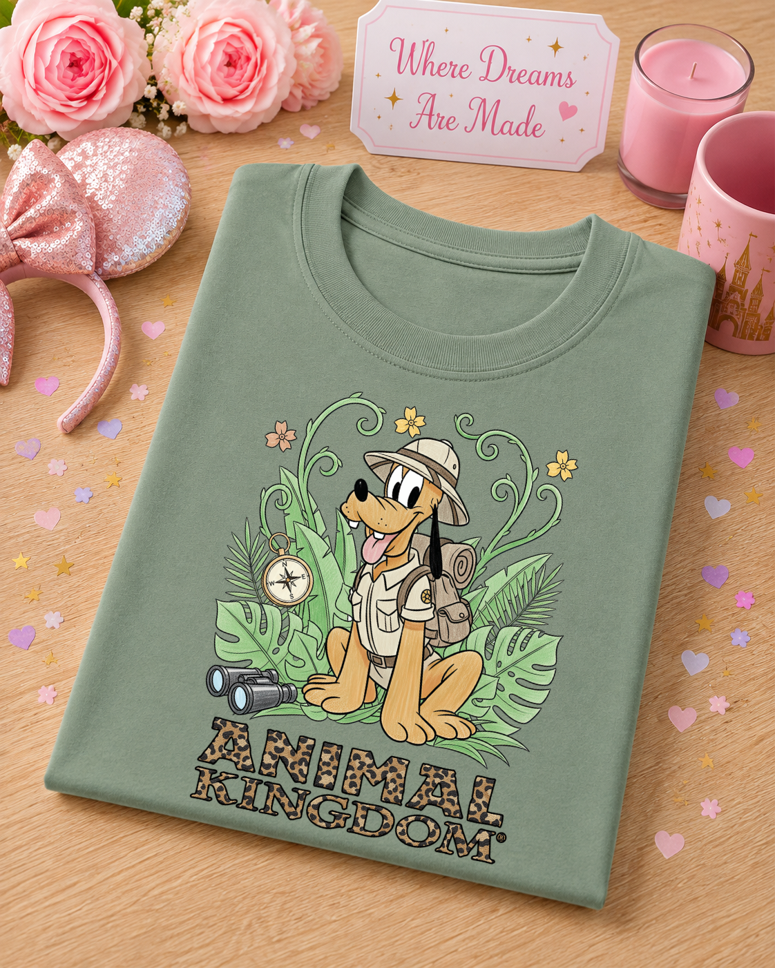 Safari Dog T Shirt
